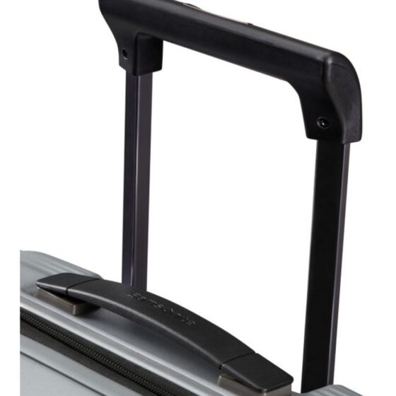 Samsonite Nuon Kf0 Polycarbonate Spinner Silver Handles