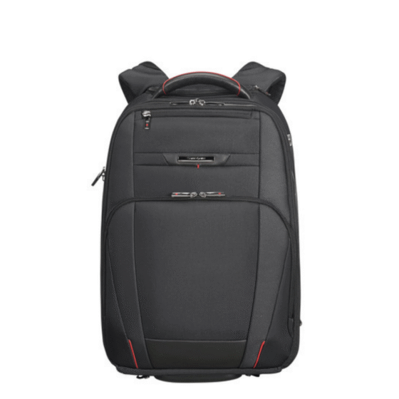 Samsonite Pro DLX 5 Rolling Business 17 inch backpack black front png