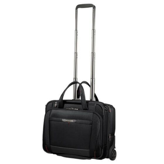 Samsonite ProDLX5 15 inch Business case on wheels handle extended jpg