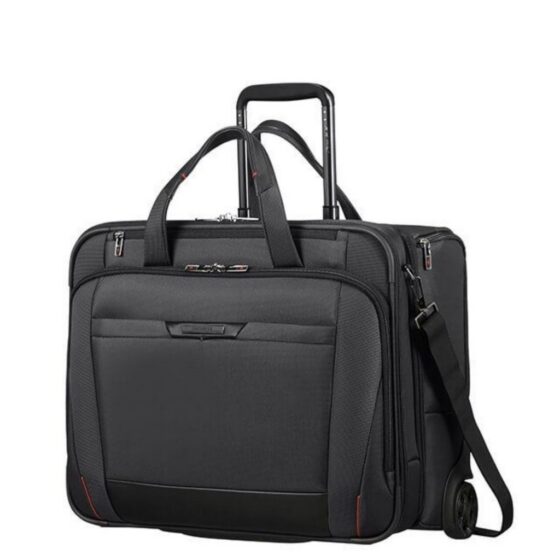 Samsonite ProDLX5 Black 17inch front3qrtrPrimary jpg
