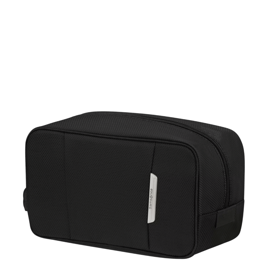 Samsonite REspark Toilet Pouch black front3qrtr primary png
