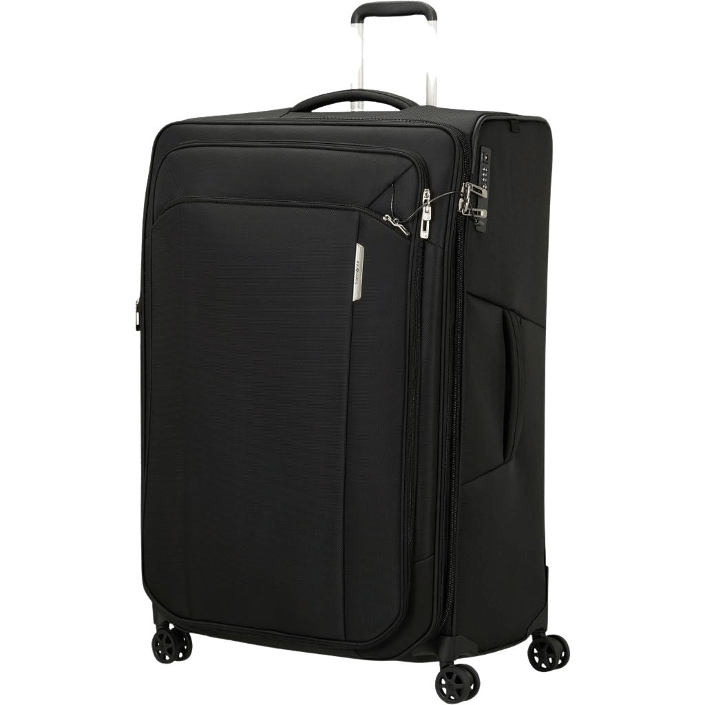 Samsonite Respark KJ3 82 Ozone Black front3qrtr transp