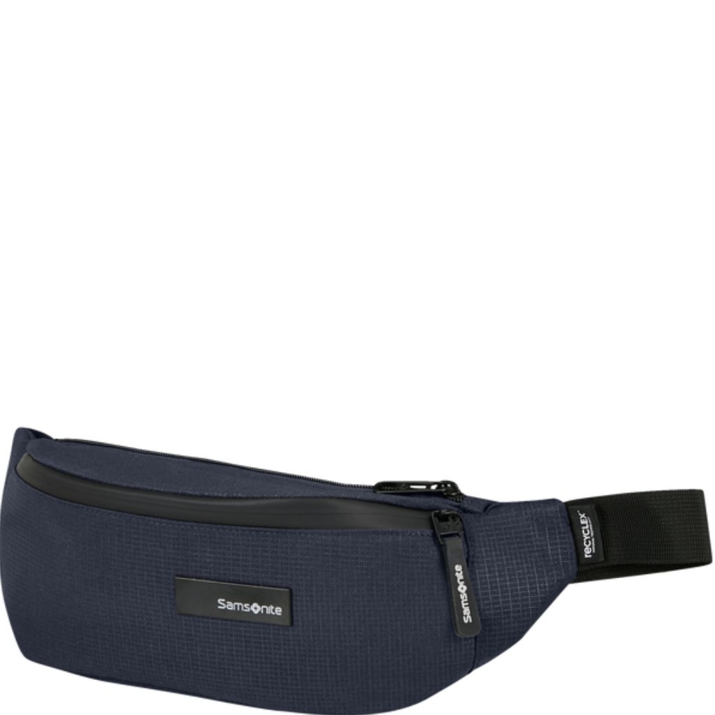 Samsonite Roader Bum Bag Kij Blue Front3qrtr Primary