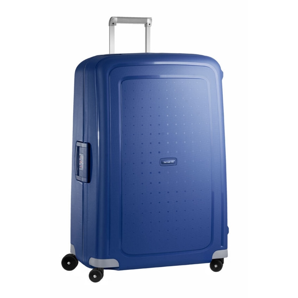 Samsonite Scure 81 Blue Front3Qrtr jpg