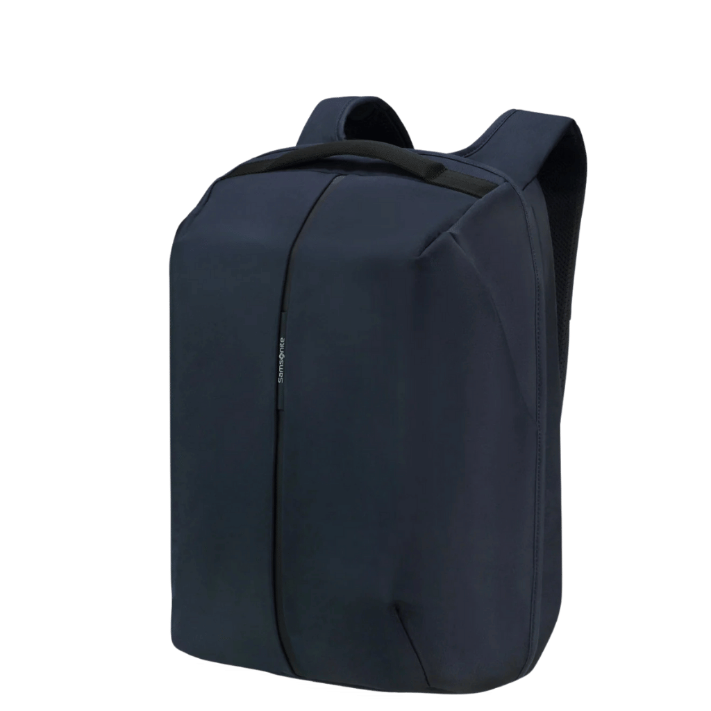 Samsonite Securipak Laptop backpack navy blue 17 inch front3qrtr primary png