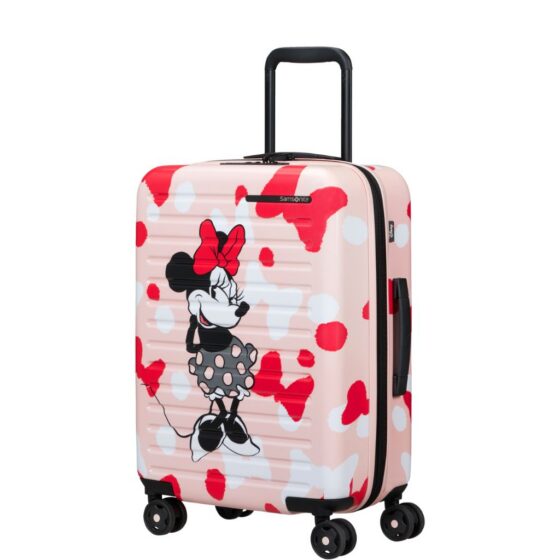 Samsonite Stackd 55cm Minnie Bow Spinner Front3qrtr