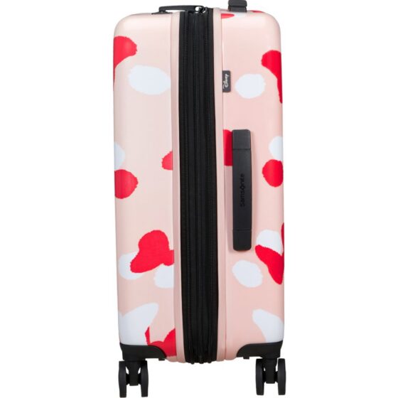 Samsonite Stackd 55cm Minnie Bow Spinner Side Expanded