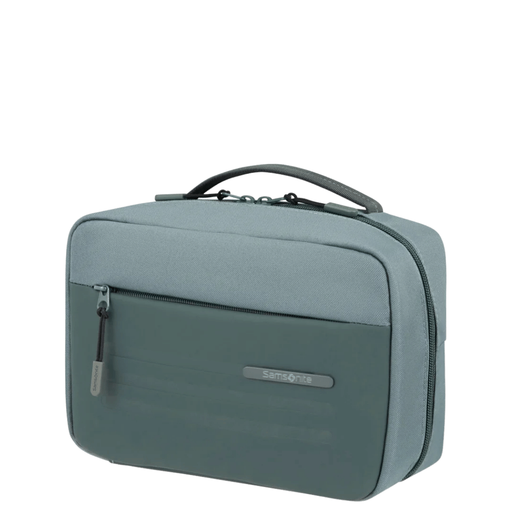 Samsonite Stackd Hanging Toilet Kit green front3qrtr primary png