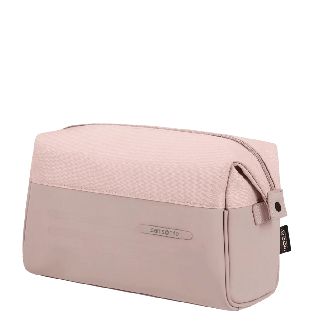 Samsonite Stackd Toiletry travel pouch pink front3qrtr primary png