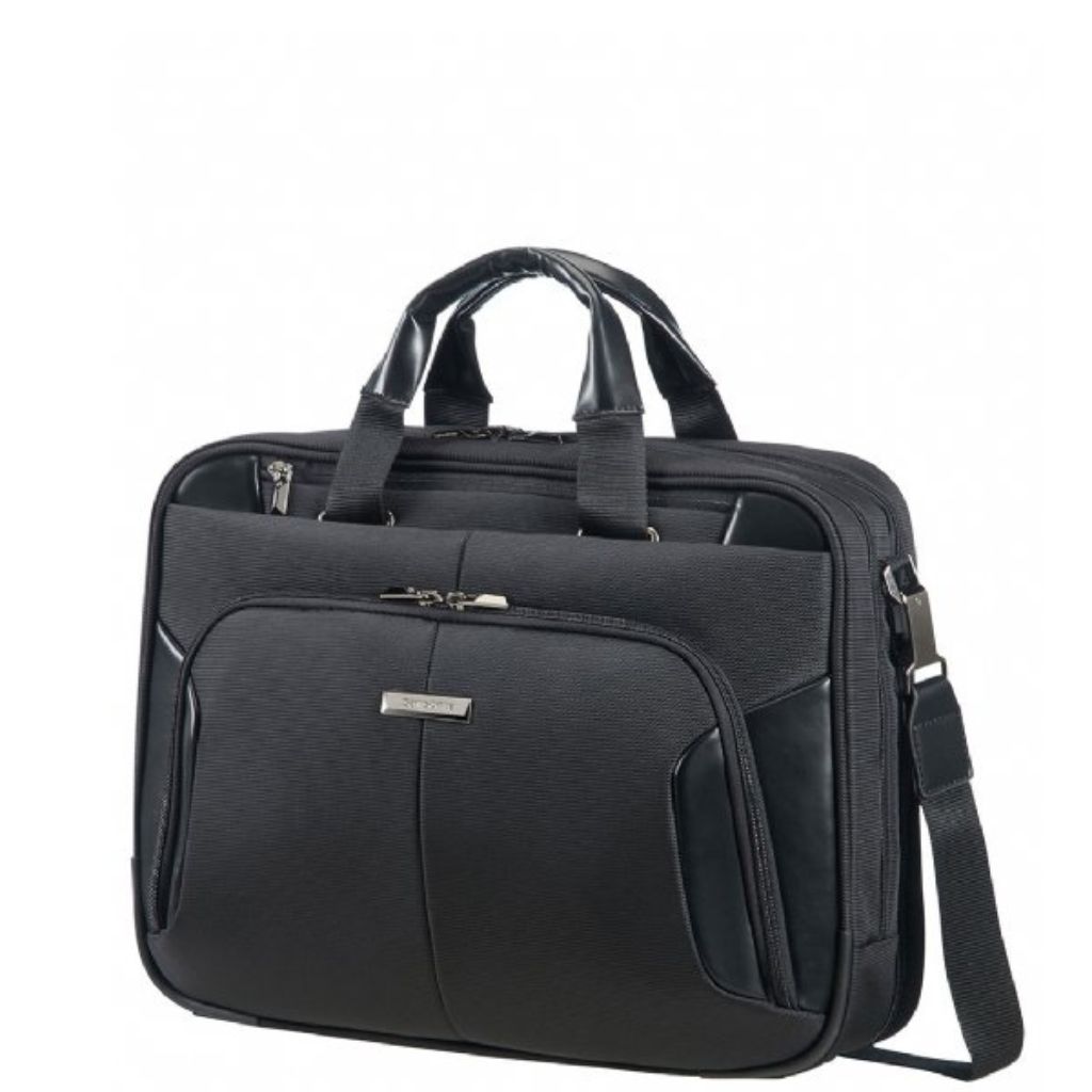 Samsonite Xbr 2 Compartment 15 6 Bailhandle Black 08n Front3qrtr