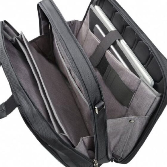Samsonite Xbr 2 Compartment 15 6 Bailhandle Black 08n Innterior