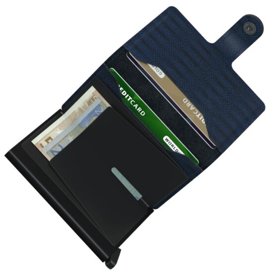 Secrid CCMDA Leather Miniwallet Dash Navy Interior2 jpg