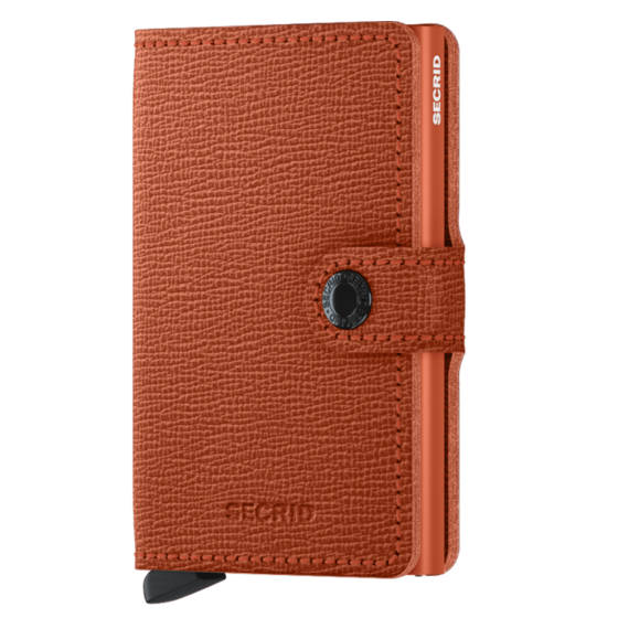 Secrid Miniwallet CCMC Crisple Orange front3qrtr