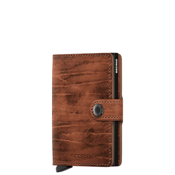 Secrid Miniwallet Dutch Martin MDM Whiskey Cognac Front transp