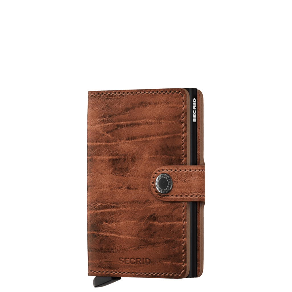 Secrid Miniwallet Dutch Martin MDM Whiskey Cognac Front transp