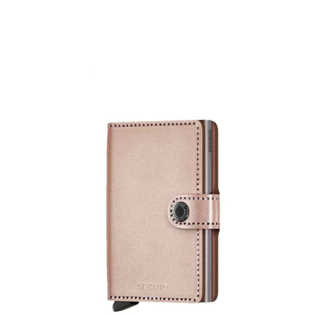 Secrid Miniwallet Metallic Mme Rose Gold Front3qrtr Primary2