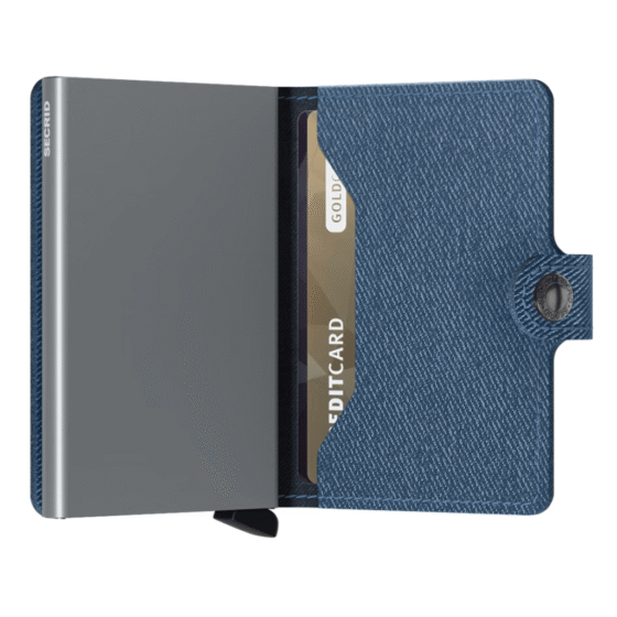 Secrid Miniwallet Twist Jeans Blue interior1 png