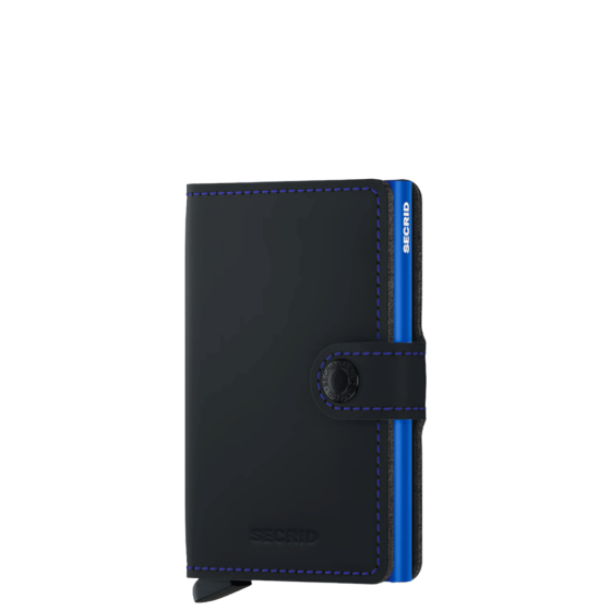 Secrid Miniwallet matte blue transp