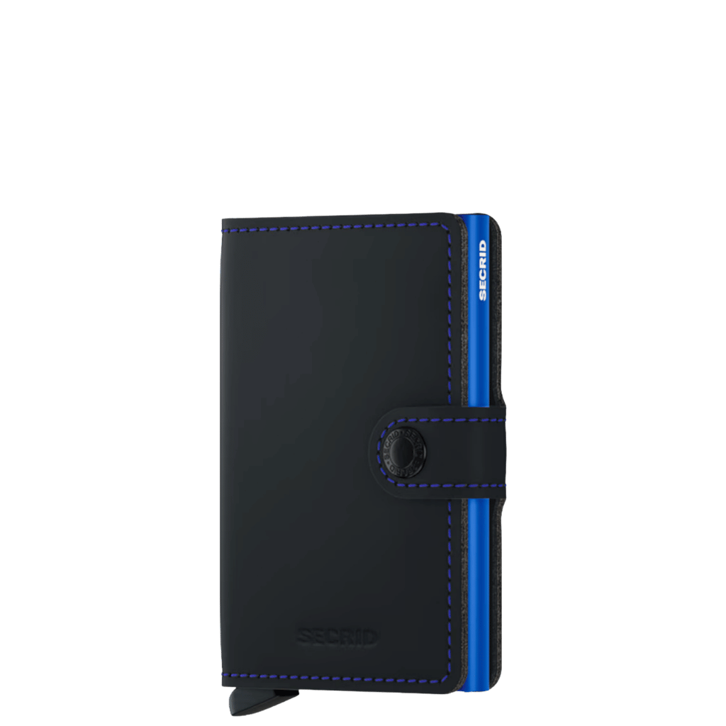 Secrid Miniwallet matte blue transp