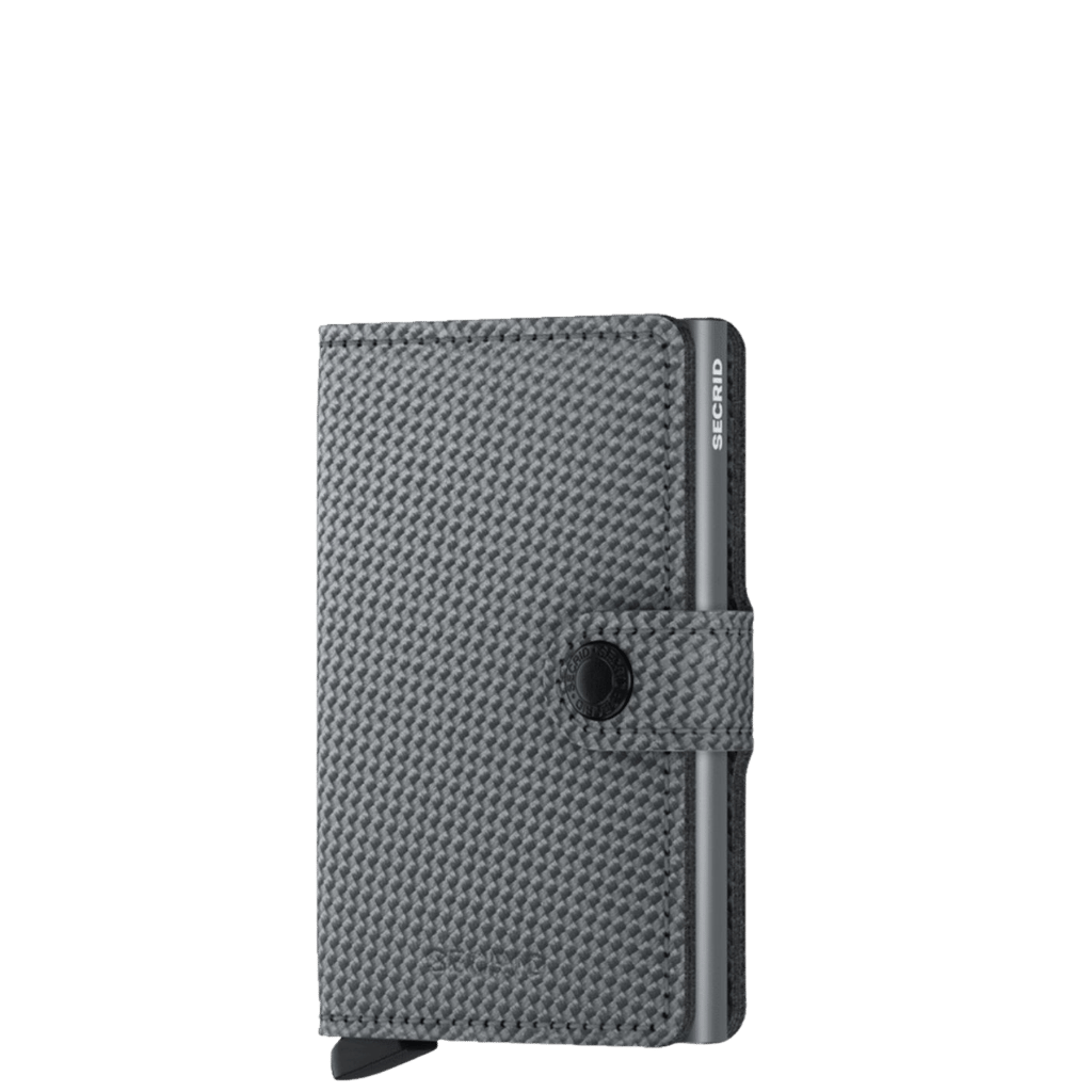 Secrid miniwallet CCMA carbon grey transp