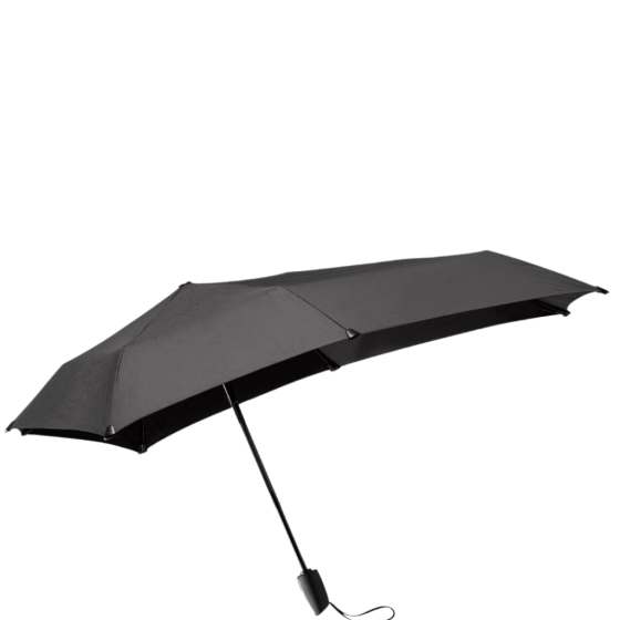 Senz Mini Automatic Foldable storm umbrella 2020 black front primary