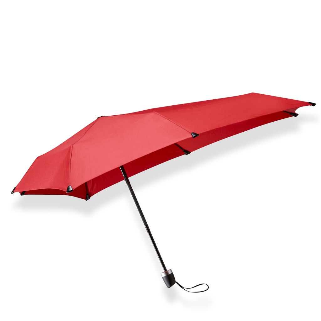 Senz Mini Foldable Storm Umbrella 2010 Red Front