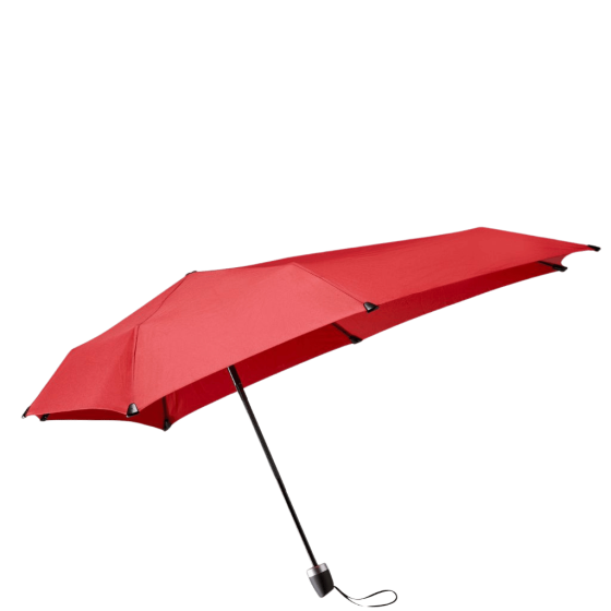 Senz Mini Foldable storm umbrella 2010 red front primary