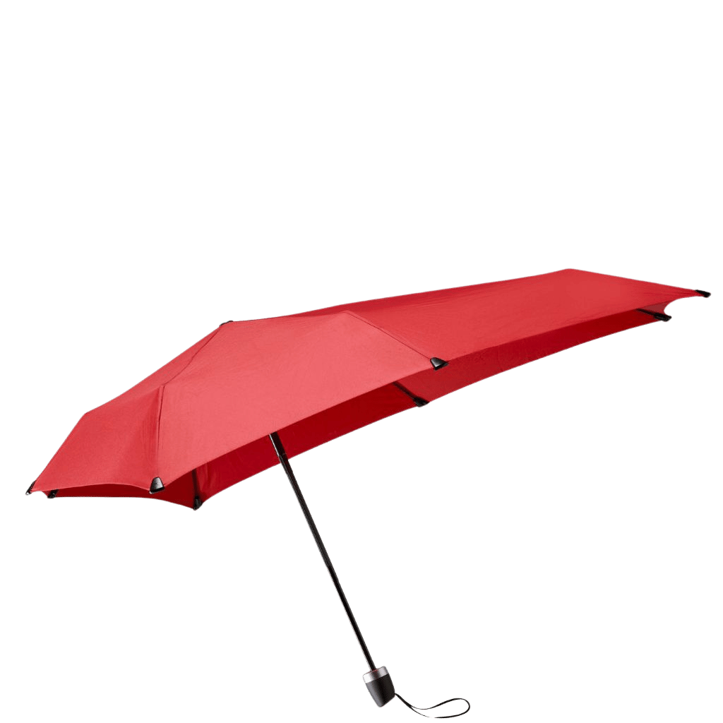 Senz Mini Foldable storm umbrella 2010 red front primary