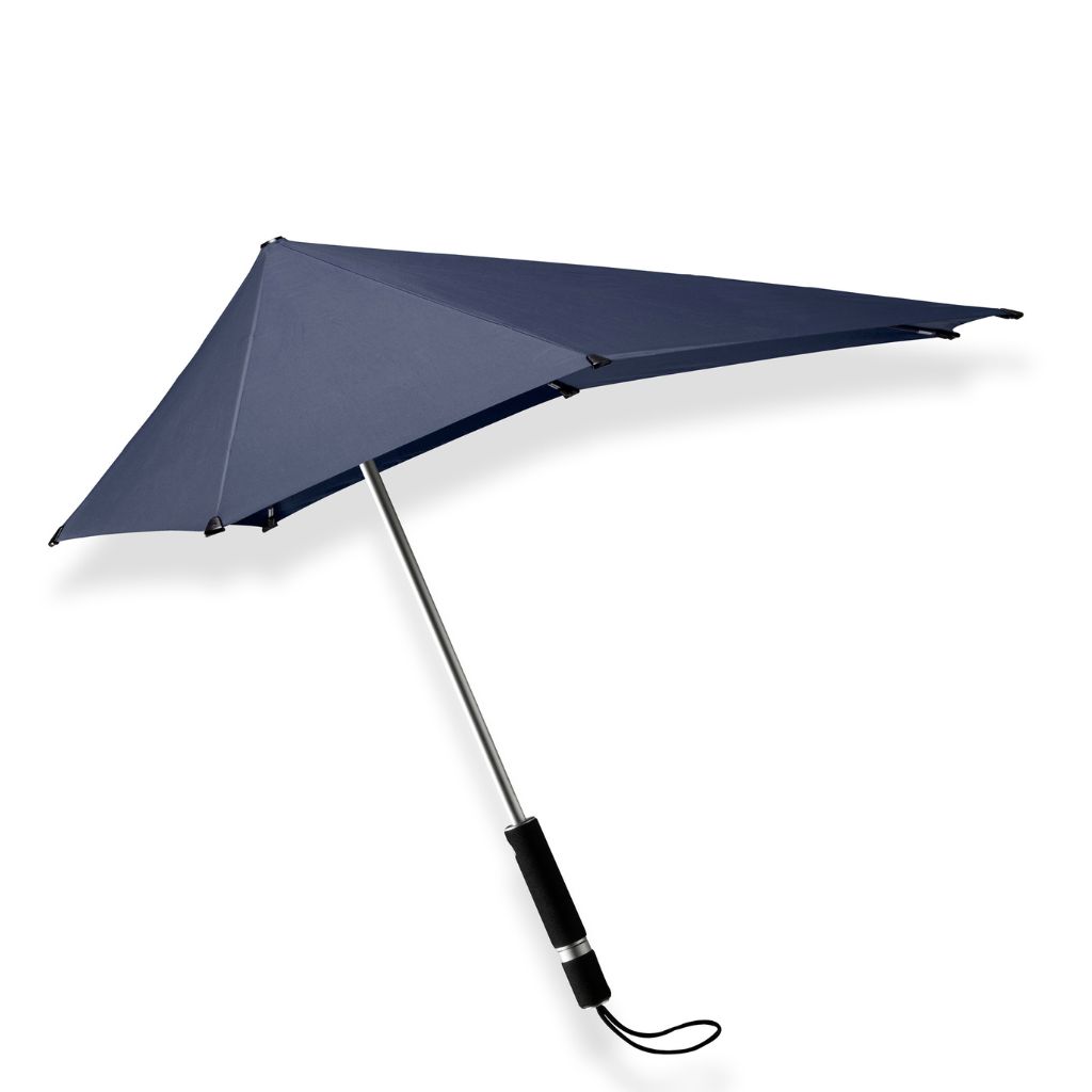 Senz Original Stick Storm Umbrella 4040 Midnight Blue Front