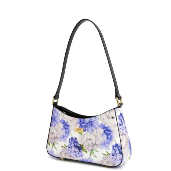 Serenade Lilac Peonies Shoulder Sling 52 0821 Purple Front3qrtr Primary