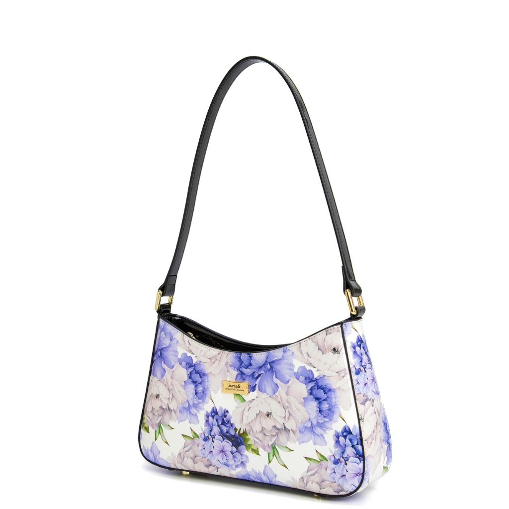 Serenade Lilac Peonies Shoulder Sling 52 0821 Purple Front3qrtr Primary