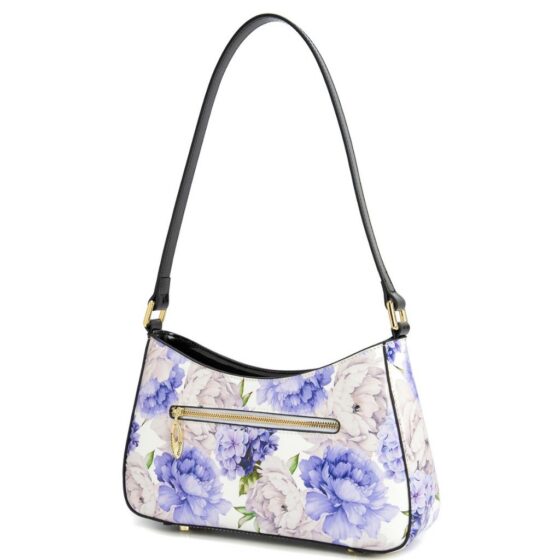 Serenade Lilac Peonies Shoulder Sling 52 0821 Purple Rear3qrtr