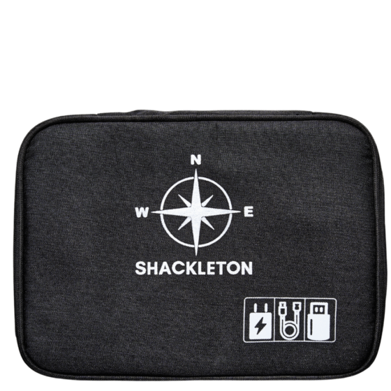 Shackleton Tech Bag accessory black front png