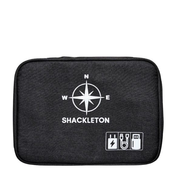 Shackleton Tech Bag accessory black front transp