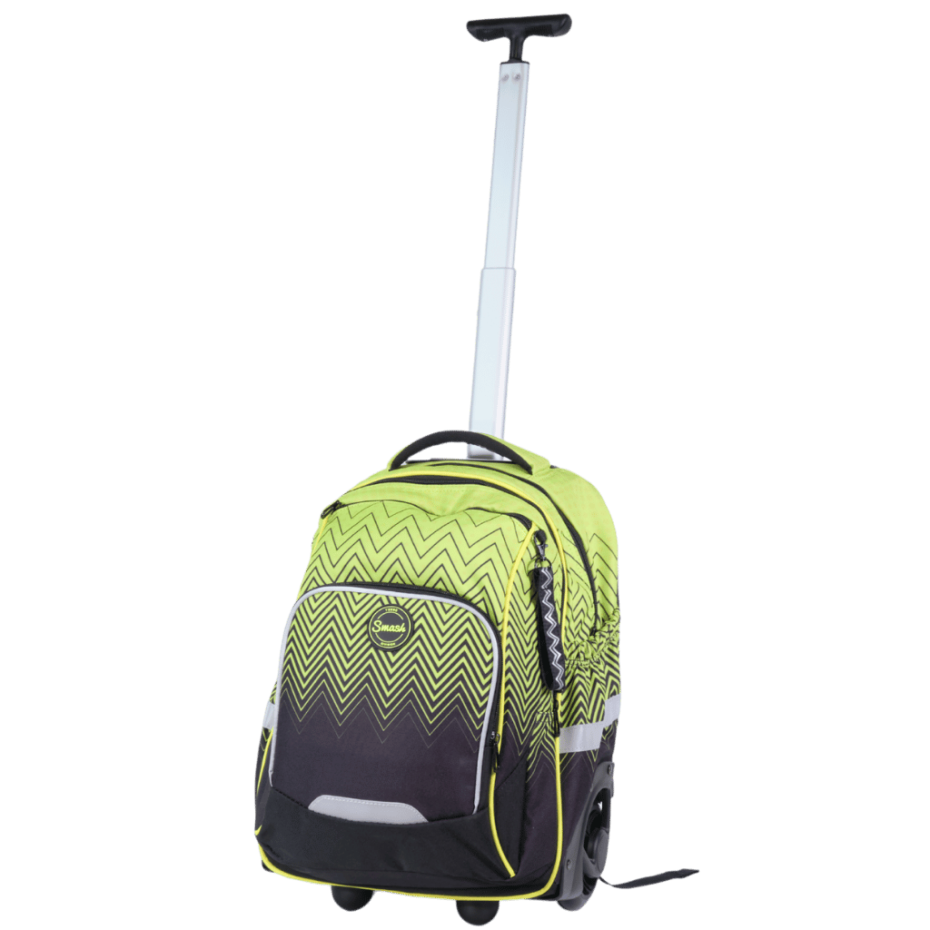 Smash Orthopaedic Trolley Backpack 797 88 Zig Zag Green handle up png
