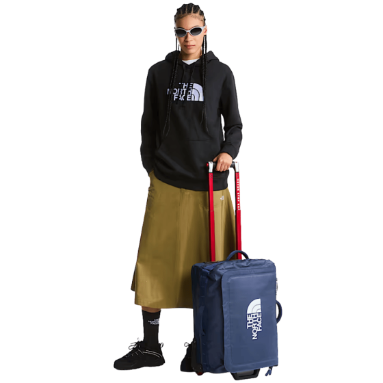 The North Face Base Camp Voyager Duffle 40L blue lifestyle