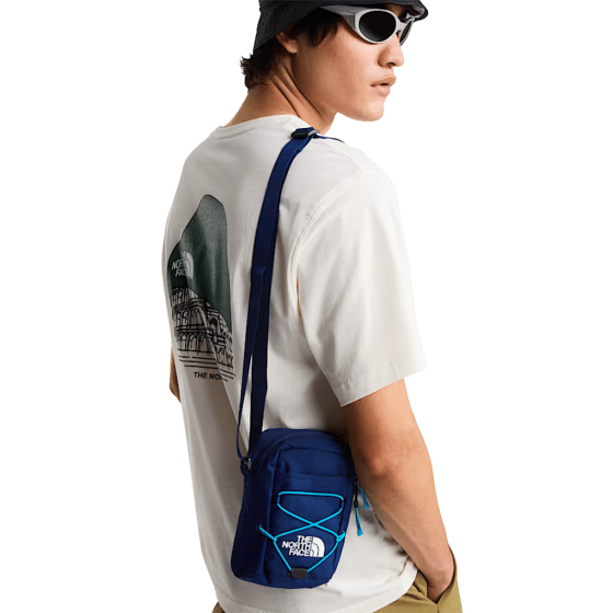 The North Face Jest Crossbody Blue lifestyle1