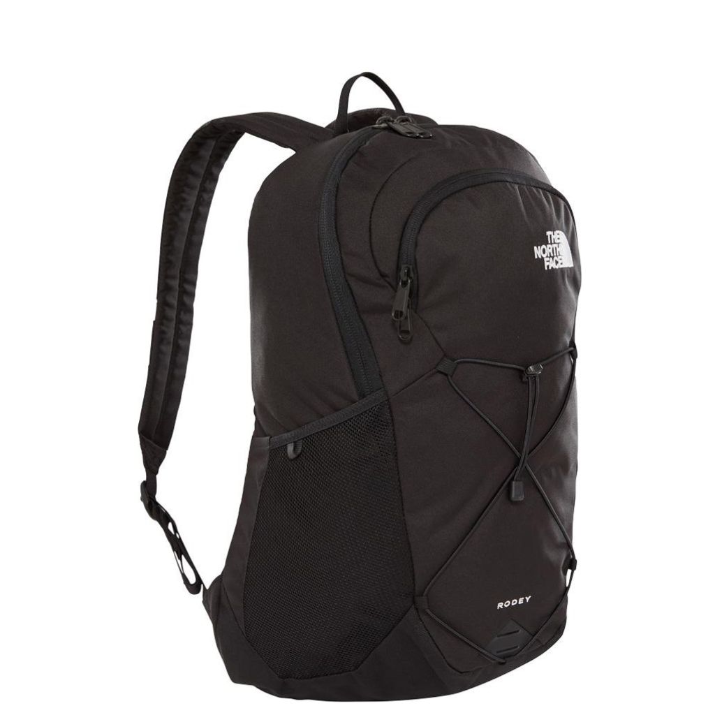 The North Face Rodey Backpack Black Front3qrtr Primary