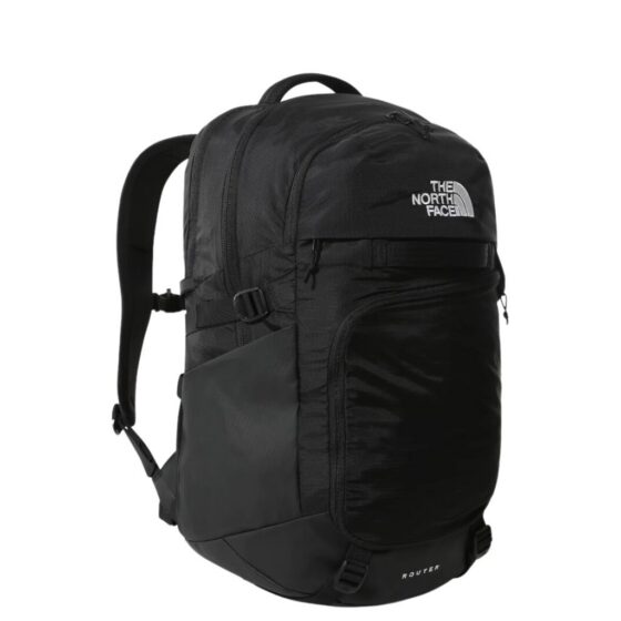 The North Face Router 40l Backpack Black Front3qrtr