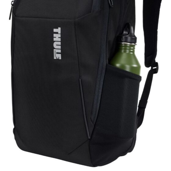 Thule Accent 23l Laptop Backpack Black Bottle Pocket