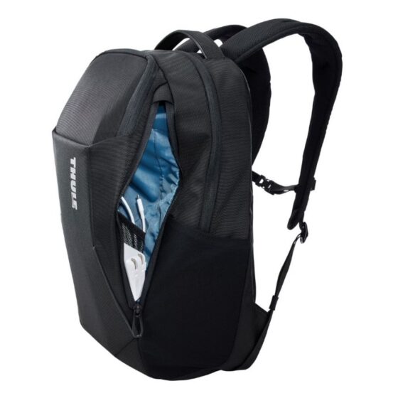 Thule Accent 23l Laptop Backpack Black Side Entry