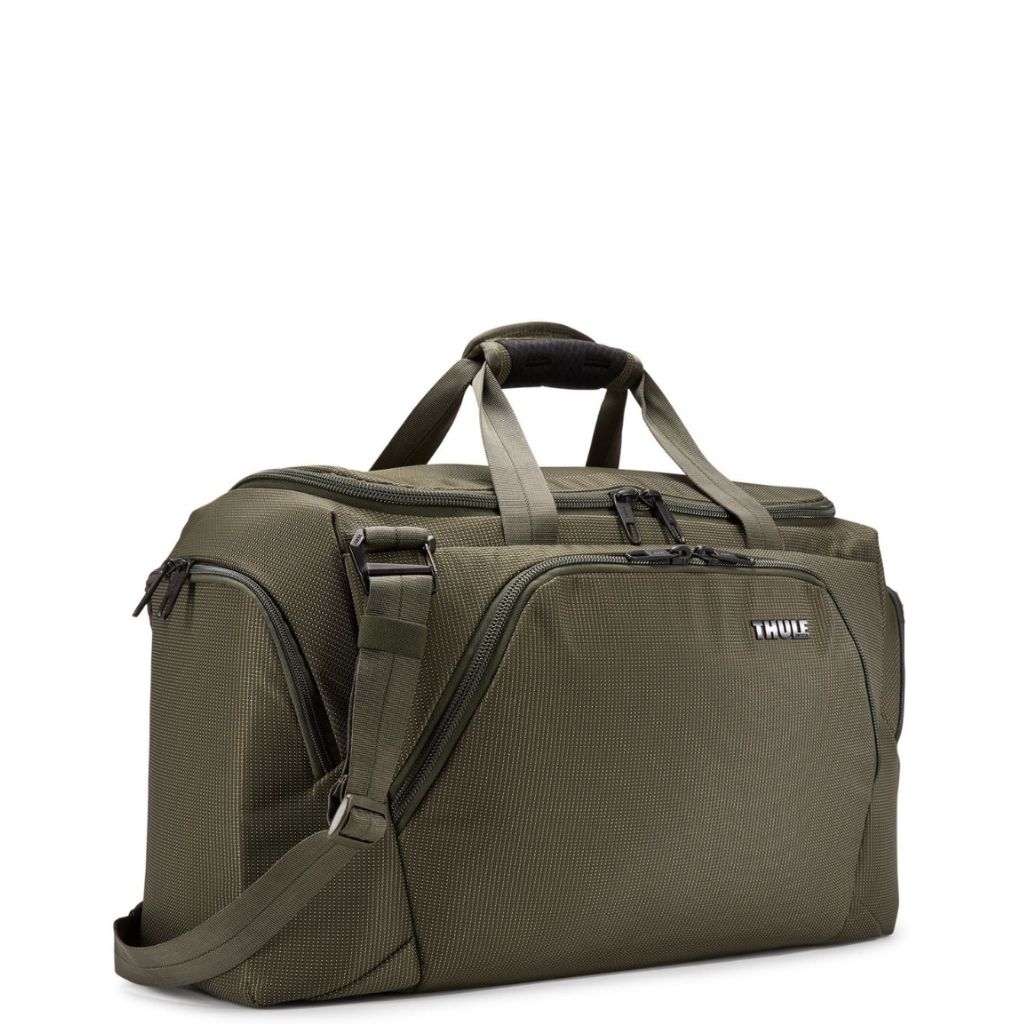 Thule Crossover 2 44l Carry On Duffle C2cd44 Forest Green Front3qrtr Primary