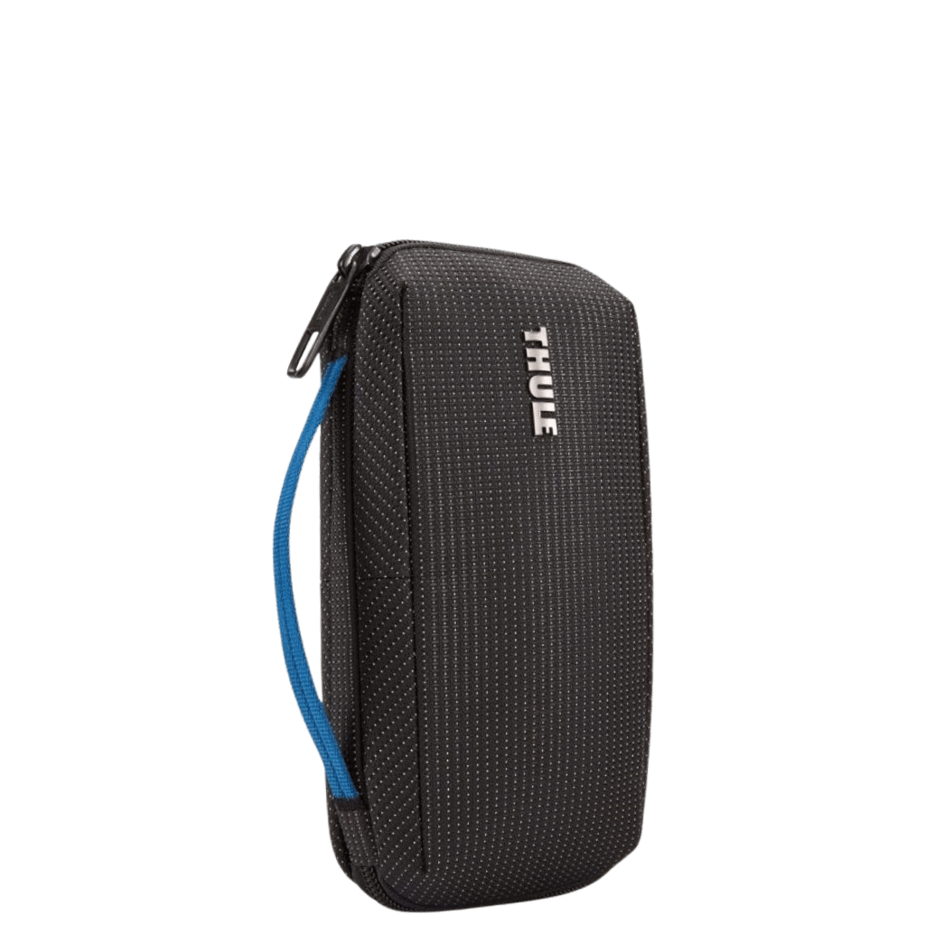 Thule Crossover 2 C2TO Travel Organiser Black Front3qrtr primary transparent