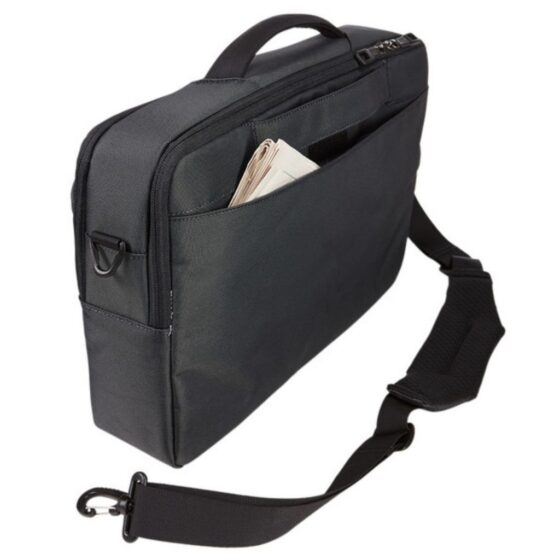 Thule Subterr 15 6 Laptop Briefcase Black Rear Stash