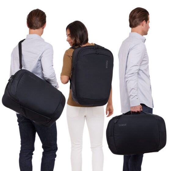 Thule Subterra 2 40L Carry on Backpack black lifestyle1 jpg