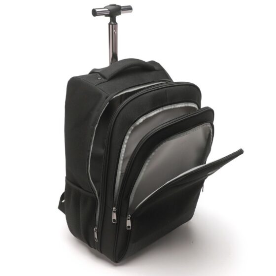 Tosca Biztech 3004 50UP Laptop TRolley Backpack black interior jpg