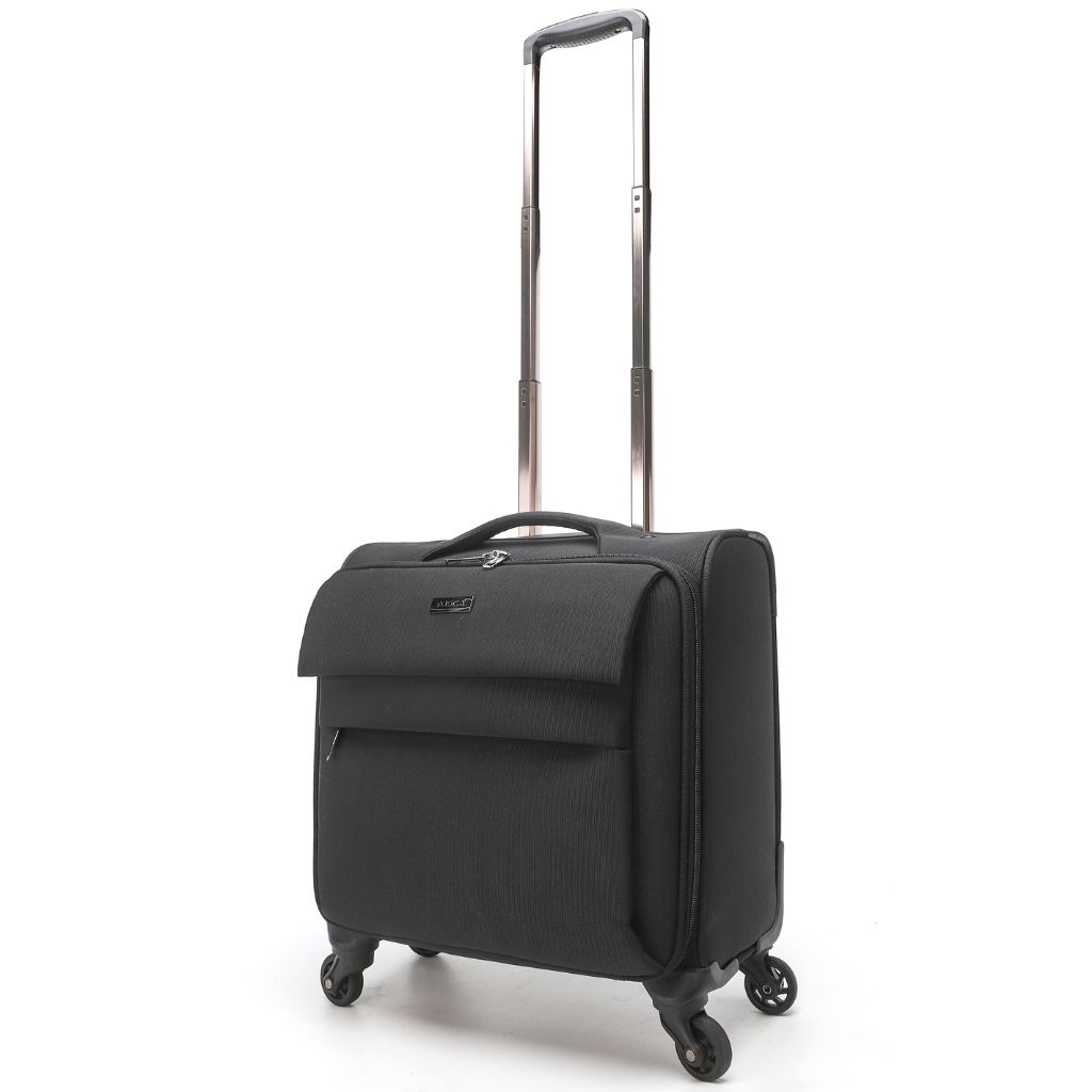 Tosca Biztech Pilot Case T3004 49 Black front3qrtr jpg