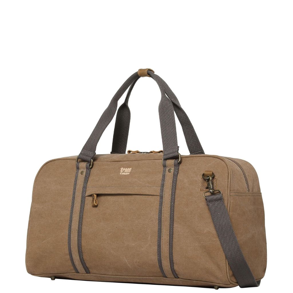Troop Of London Trp0389 Duffle Bag Brown Front3qrtr Primary