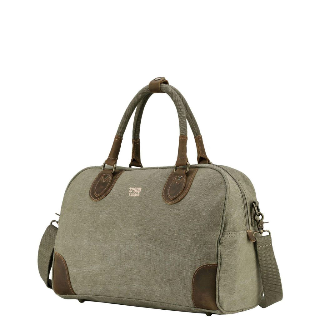Troop Of London Travel Hold All Trp0262 Khaki Front3qrtr Primary