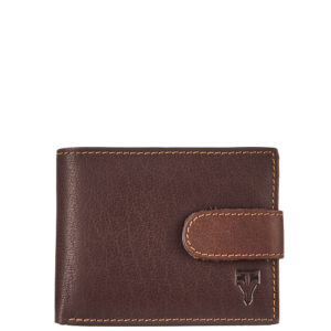 Tuscany_Enzo_leather_two203_billfold_with_tab_brown_front_primary